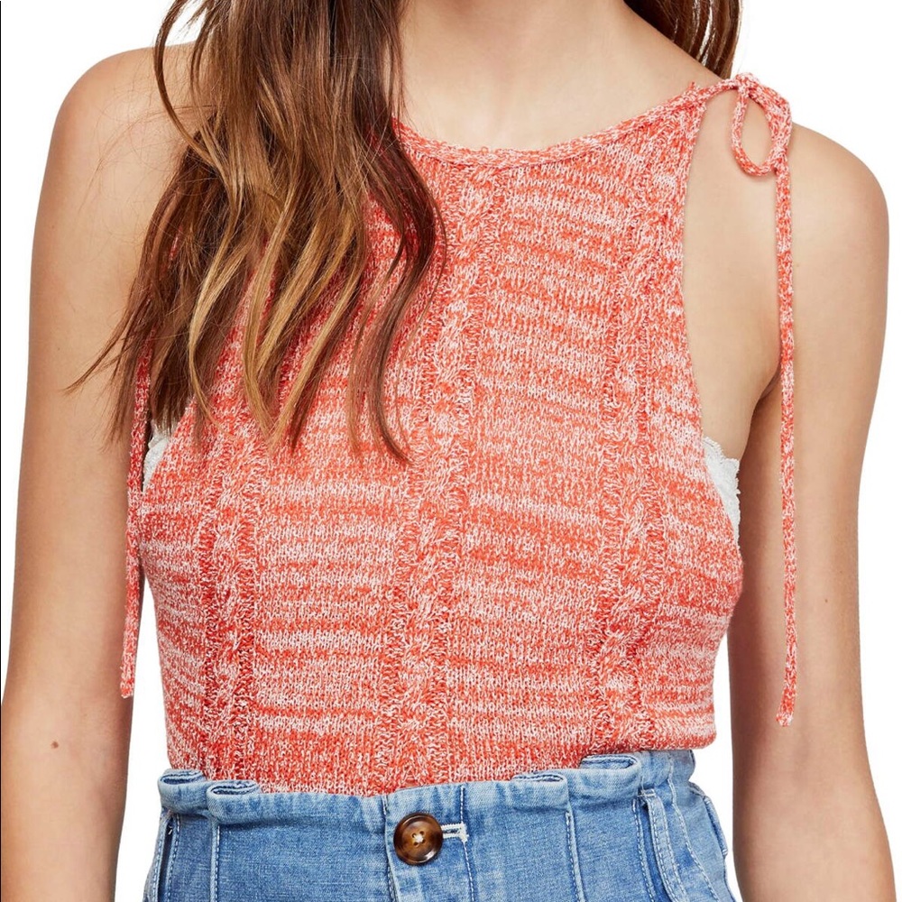 SOLD! SALE! ☀️ Free People || Bombshell Crop Top - Picture 3 of 5